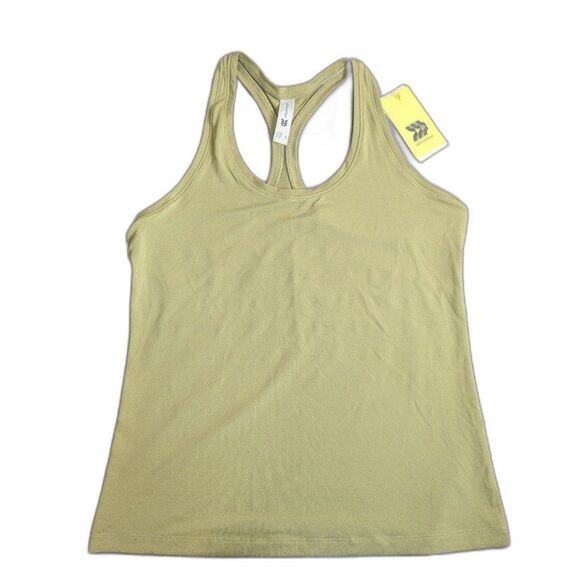 All in Motion Racerback Tank Top Olive Green - Picture 1 of 9